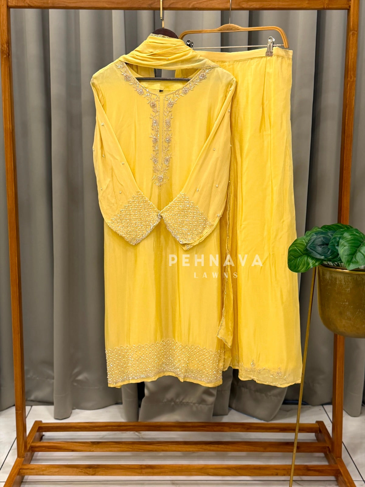 Premium Handworked Chinnon Suit