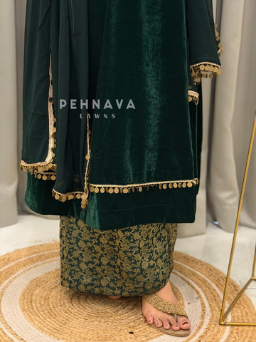 Velvet Handworked suit H 407