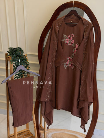 Floral Embroidered Ensemble 2015