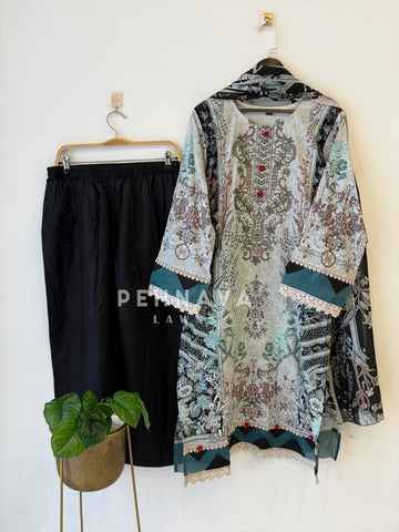 Embroidered Casual Ready To Wear Suit 008