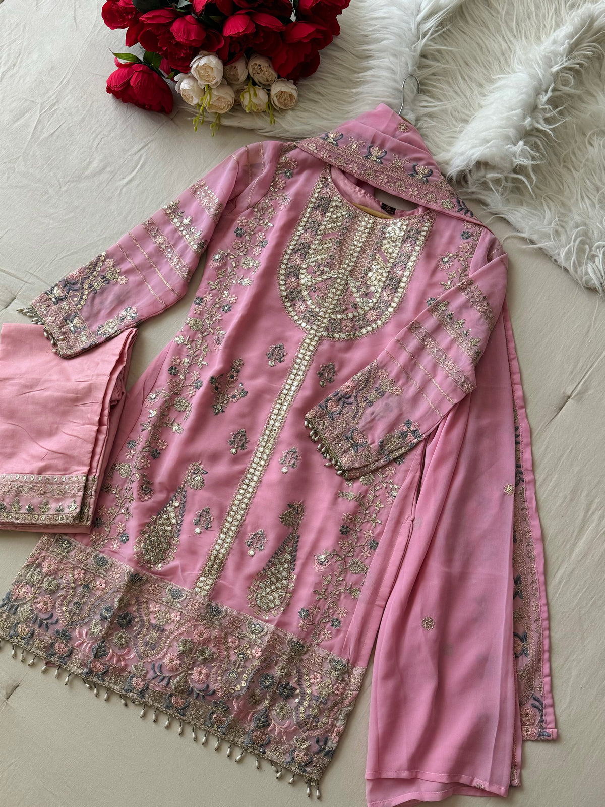 Teenagers– Ready to Wear Georgette suit 1022