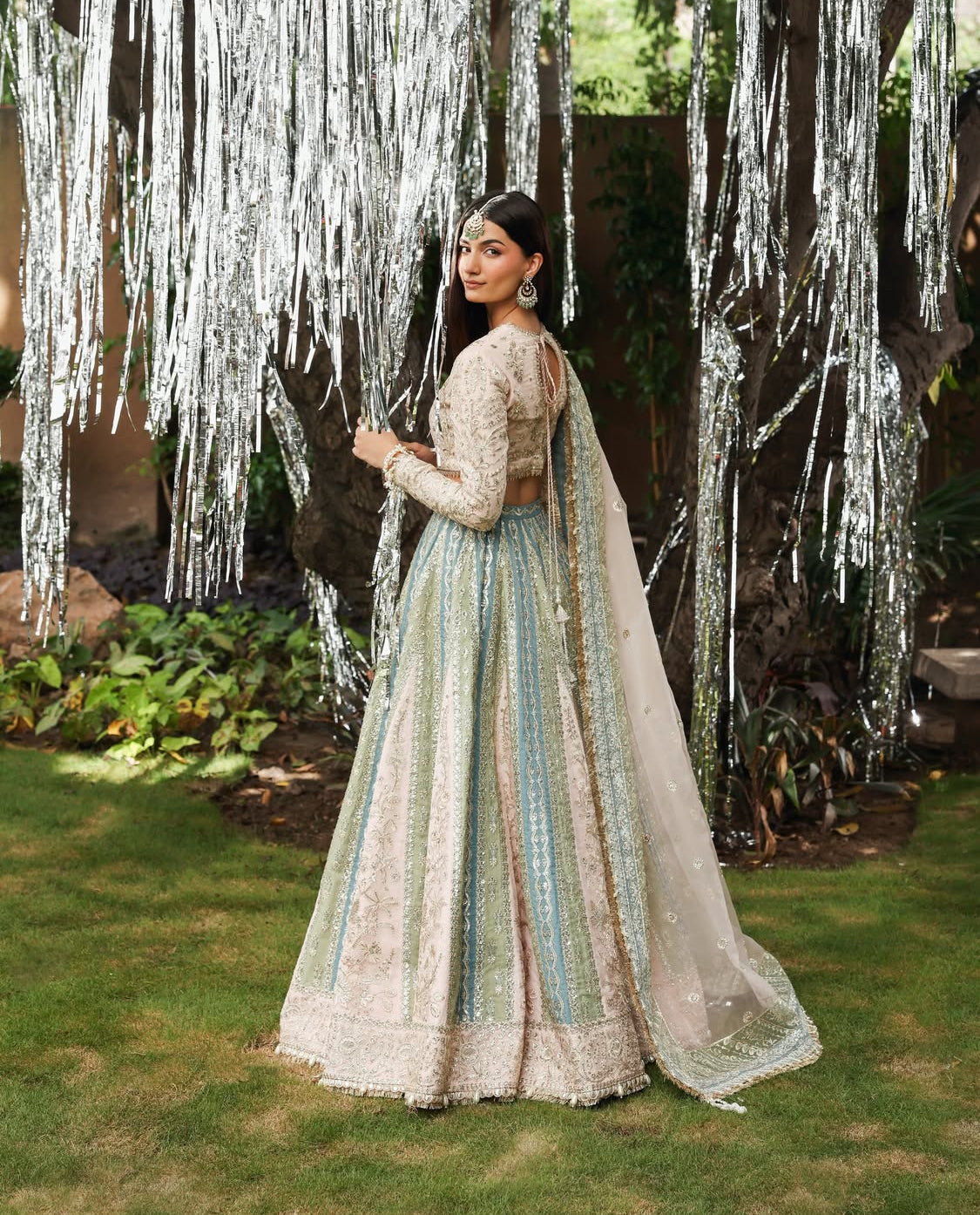 Premium Pastel Lehenga - PETALHOUR - Pehnava Lawns