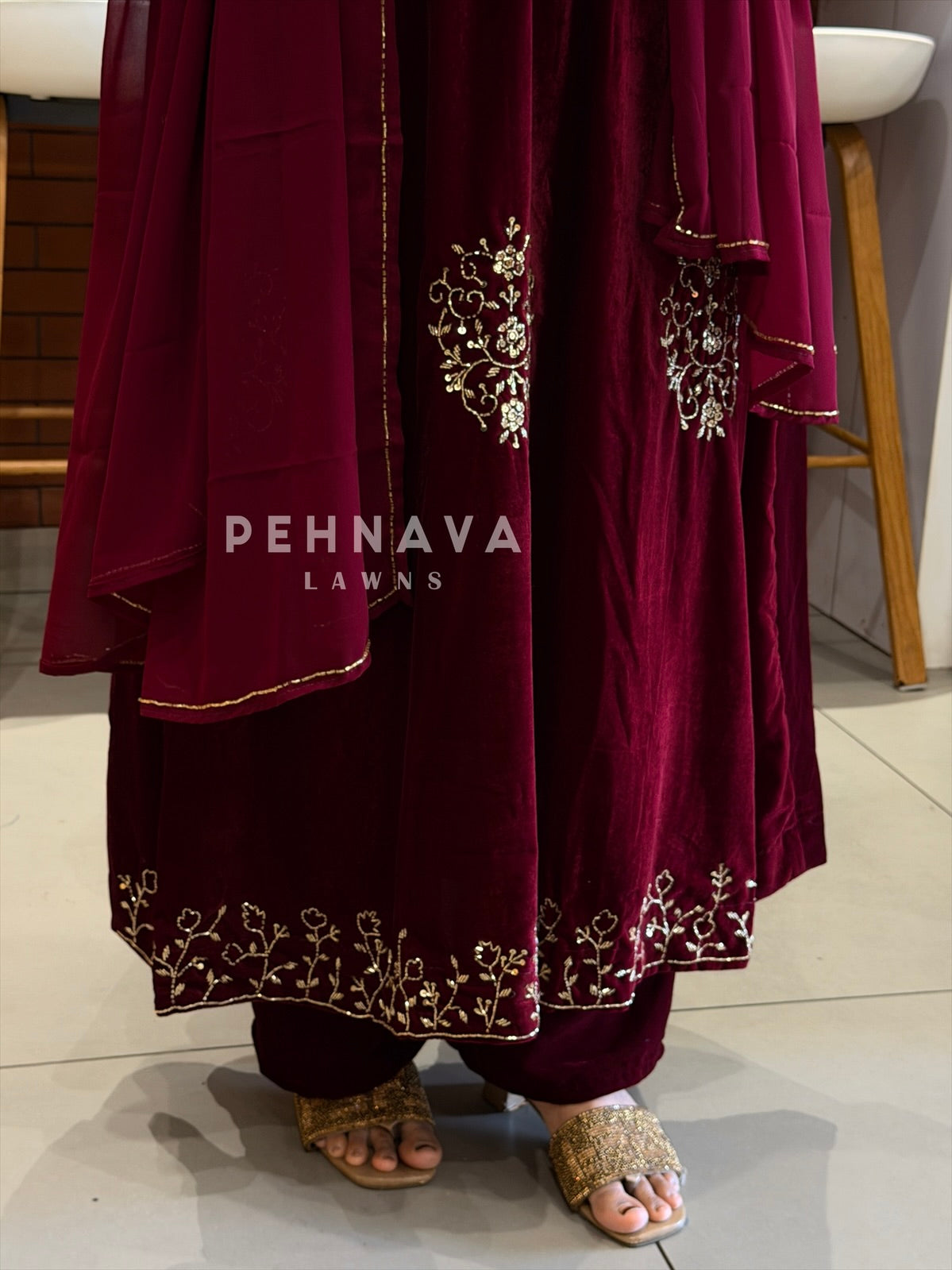 Velvet Handworked suit