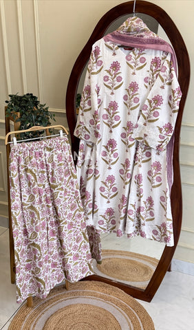 Floral Printed Cotton Set SN5291