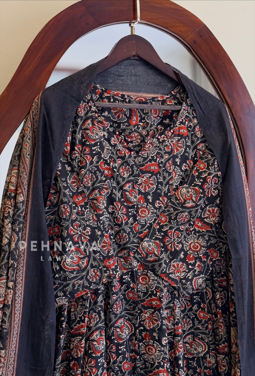 Block Print A-Line Suit Set