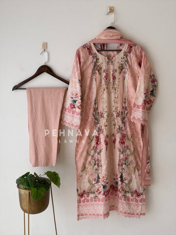 Casual Ready To Wear Printed Suit-13180
