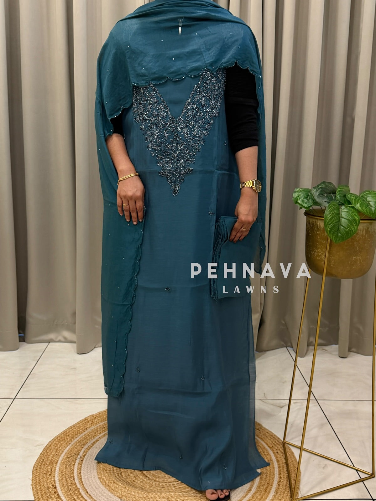 Handworked Unstitched Suit-2291