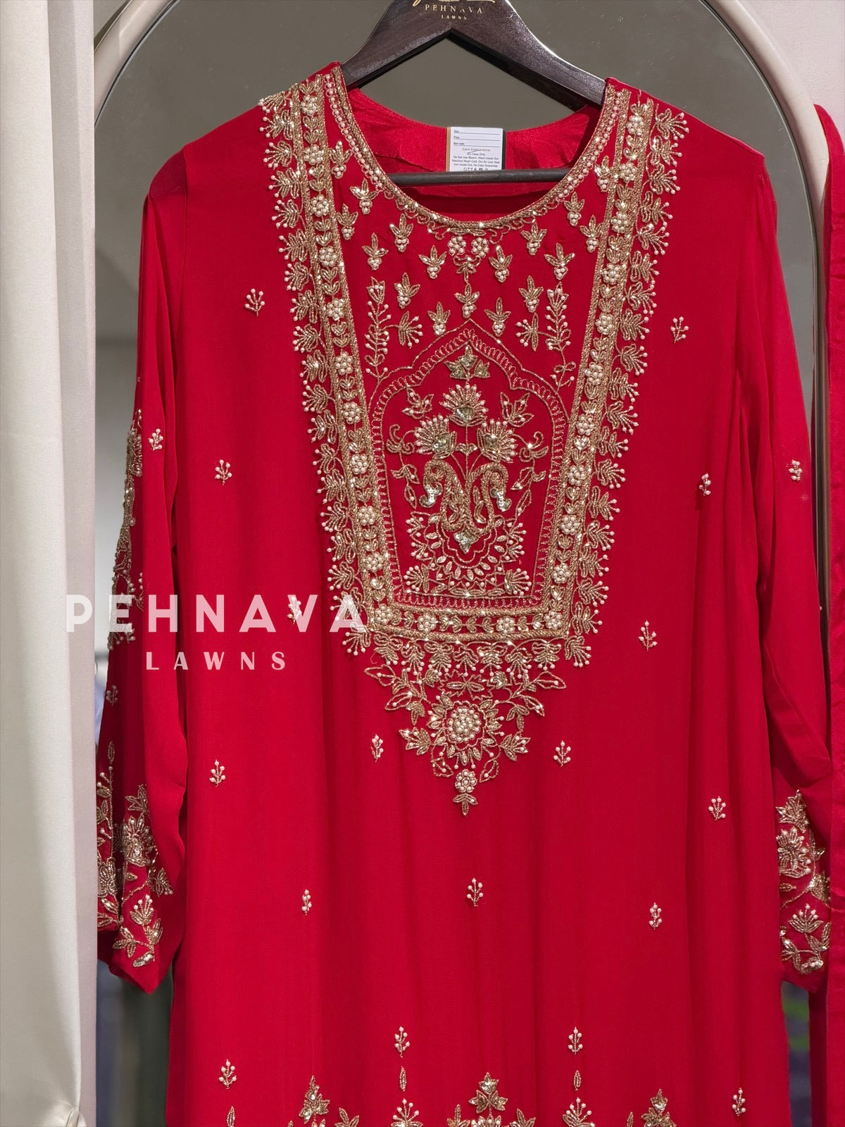 Premium  Handworked Sharara Suit
