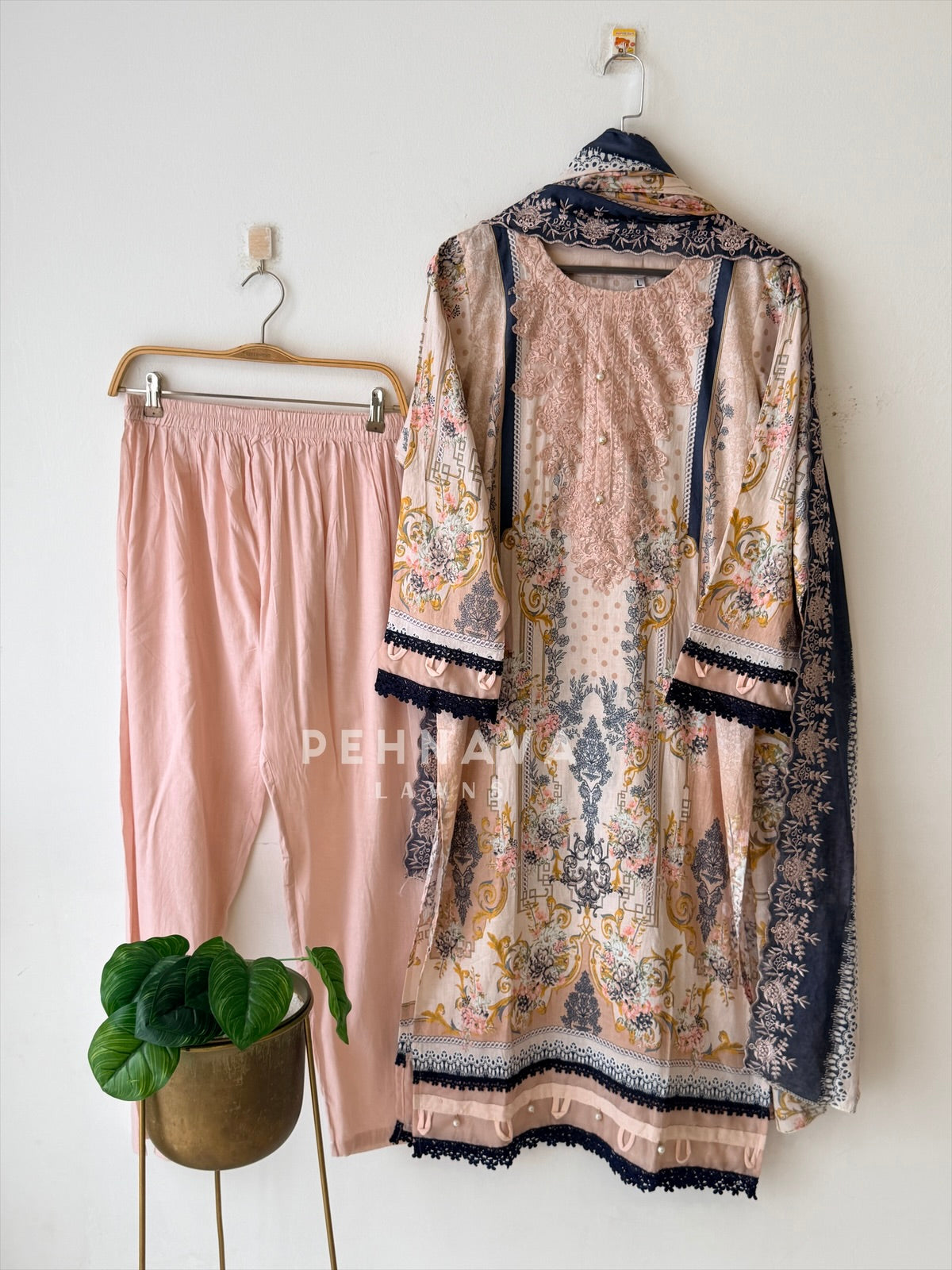 Embroidered Casual Ready To Wear Suit-405