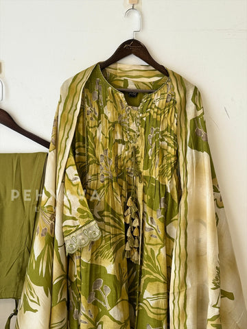 Floral Muslin Suit Set 3234 JJ11