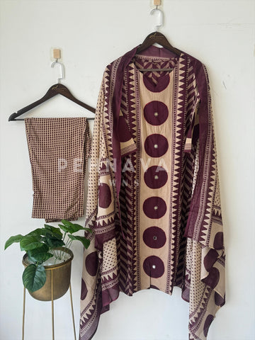 Ethnic Ensemble Suit Set-18712 - Pehnava Lawns