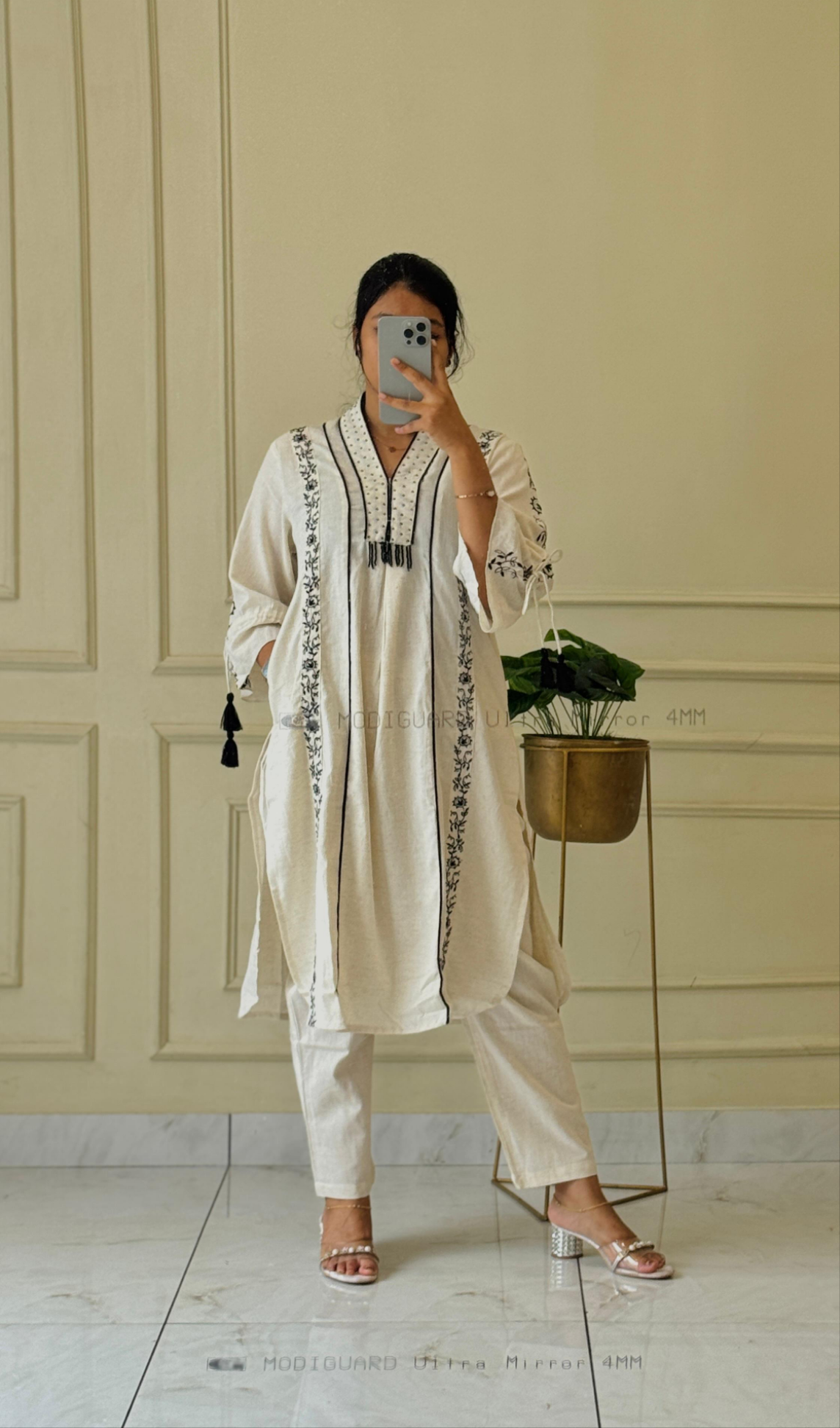 Indo Western 2 Piece cotton set
