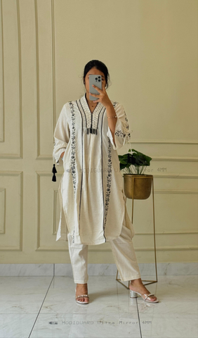 Indo Western 2 Piece cotton set
