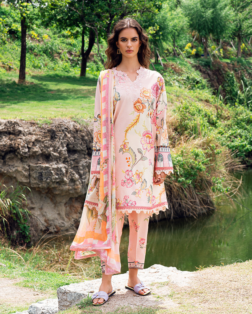 Eh Fuff Printed Lawn Collection-Wildflower fluff – Pehnava Lawns