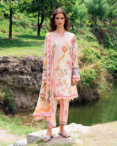 Printed Lawn Collection-Wildflower fluff