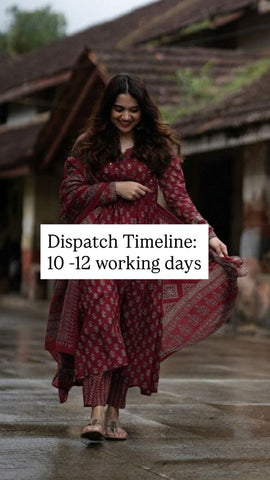 New-Classic Ajrakh Print Suit