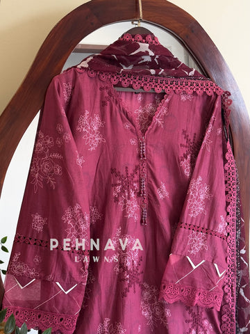 Signature Printed Lawn Stitched Suit-4840
