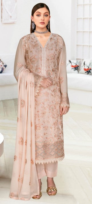 Weightless chiffon suit-WA 442