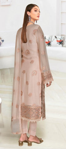 Weightless chiffon suit-WA 442