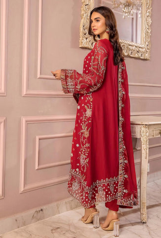 RONAK-E-MEHAL Semi-stitched Party wear Suit -004